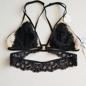 New lace bralette